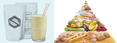 ¿Toda la pirámide en un sólo vaso?