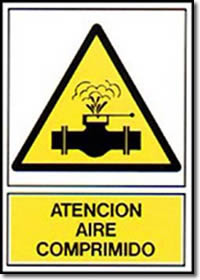 El aire comprimido no es "solamente aire". Es una corriente concentrada de aire impulsada a alta velocidad.