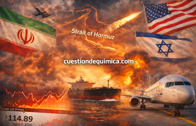 Crisis en el Estrecho de Ormuz con subida del petróleo, tensión geopolítica y efecto en la aviación.
